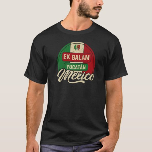 エックバラムメキシコ Tシャツ (正面)