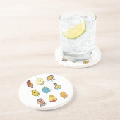 エッグおもしろいパン コースター (側面)