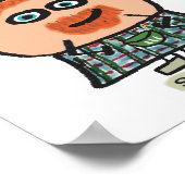 エッグおもしろいパン ポスター (角)