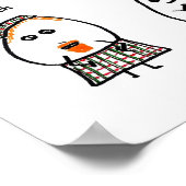 エッグおもしろいパン ポスター (角)