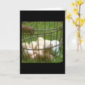 エッグすべての行事 カード (黄色い花)