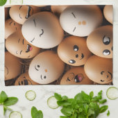 エッグアンティックス – キッチンタオル (折り畳み)