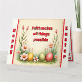 エッグイースターヴィンテージコレクシ人気があるョン カード (正面)