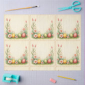 エッグイースターヴィンテージコレクシ人気があるョン 薄葉紙 (クラフト)