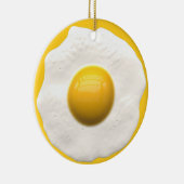 エッグオーバー簡単 セラミックオーナメント (右)
