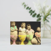 エッグカップベビー ポストカード (スタンド正面)