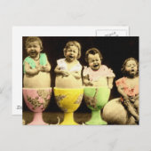 エッグカップベビー ポストカード (正面/裏面)