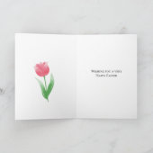 エッグカラフルとシック姉妹イースターカード カード (内部)