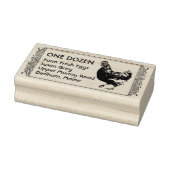 エッグカートンスタンプヴィンテージヘオンブリティッシュラベルデザイン ラバースタンプ (スタンプ)