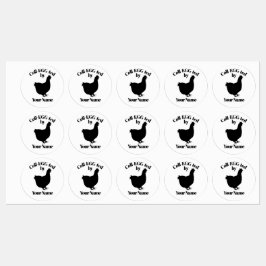 エッグカートンステッカーColl-EGG-TED by YOUR NAME ラベル