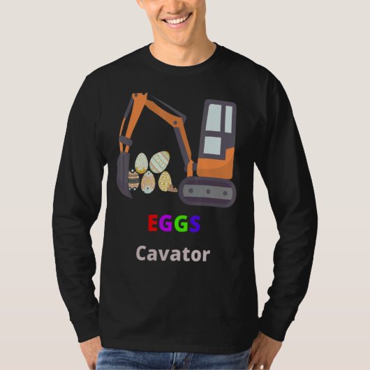 エッグキャベーター Tシャツ (正面)