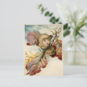 エッグコーンビクトリアンガールポストカード ポストカード (スタンド正面)