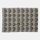 エッグサプライドフォーブレックファおもしろいーストグルメプンデザイン キッチンタオル (横)