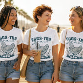エッグストラグレイス イースター ニワトリ キリスト教 パン 信仰 トライブレンドＴシャツ