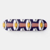 エッグストラデラル文字 スケートボード (横)