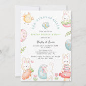 エッグストラバガンザ |イースターブランチ&狩り 招待状 (正面)