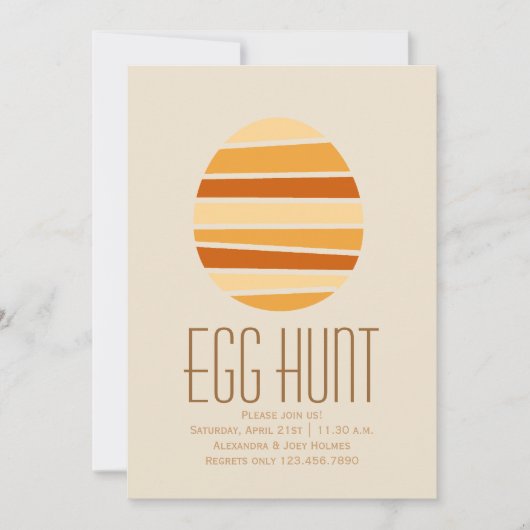 エッグストラバガンザ 招待状 (正面)