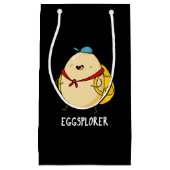 エッグスプおもしろいロラー卵探検家プンダークBG スモールペーパーバッグ (正面)