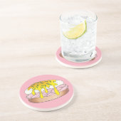 エッグズベネディクトブレックファーストディナーフードグルメハム コースター (側面)