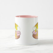 エッグズベネディクトブレックファーストディナーフードグルメハム マグカップ (中央)