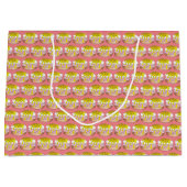 エッグズベネディクトブレックファーストディナーフードグルメハム ラージペーパーバッグ (正面)