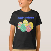 エッグセレントのイースターTシャツ子供へ Tシャツ (正面)