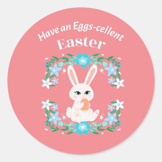 エッグセレント・イースター ラウンドシール (正面)