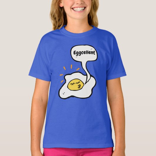 エッグセレント サニーサイドアップ Tシャツ (正面)