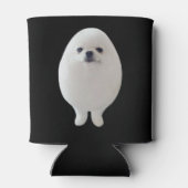 エッグドッグミーム両面ブラック 缶クーラー (裏面)