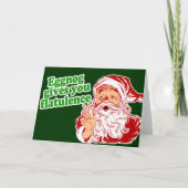 エッグノグがサンタファルトを作る シーズンカード (正面)