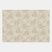 エッグノグコレクション – 金ゴールド ラッピングペーパーシート (正面3)