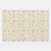 エッグノグコレクション – 金ゴールド ラッピングペーパーシート (正面)