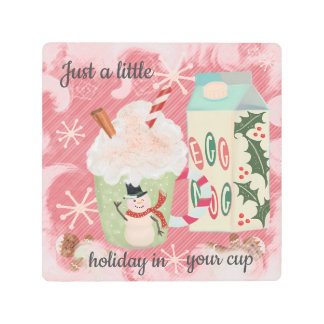 エッグノグホリデイ メタルプリント