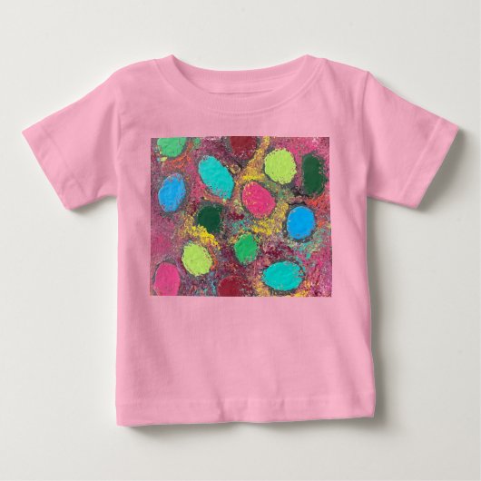エッグノスティック ベビーTシャツ (正面)