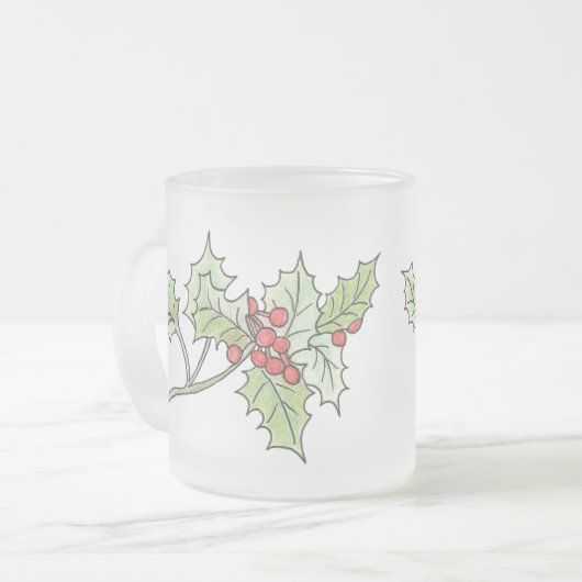 エッグノッグのマグ フロストグラスマグカップ (正面左)