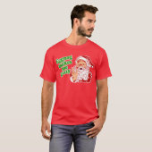 エッグノッグはサンタを屁をさせます Tシャツ (正面フル)
