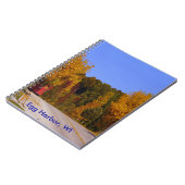 エッグハーバー、WI秋シーズンとトロリーカー ノートブック (左側)