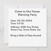 エッグハーバー、WI秋シーズンとトロリーカー 招待状 (裏面)