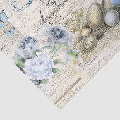 エッグバタフライヴィンテージフローラフランスのティッシュペーパー 薄葉紙 (詳細)