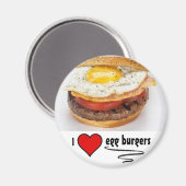 エッグバーガー マグネット (正面/裏面)