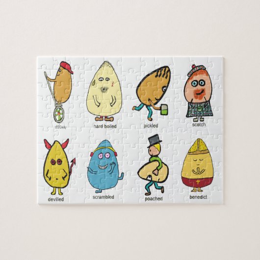 エッグパン ジグソーパズル (横)