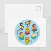 エッグパン ポストカード (正面/裏面)