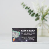 エッグビーターロケット宇宙スタンドミキサーベーカリーバス 名刺 (スタンド正面)