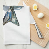 エッグヘッド予測できなデザイン キッチンタオル (四つ折り)