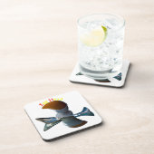 エッグヘッド予測できなデザイン コースター (右側)