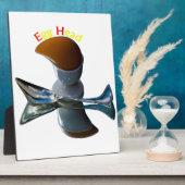 エッグヘッド予測できなデザイン フォトプラーク (側面)