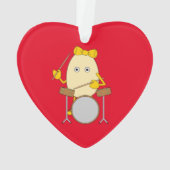 エッグヘッド・ドラマー・ガール オーナメント (裏面)