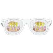 エッグベネディクトフードグルメ調理師シェフハムブレックファースト レトロサングラス (正面)