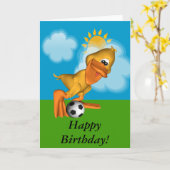 エッグベートザダックハッピーバースデーカード カード (黄色い花)