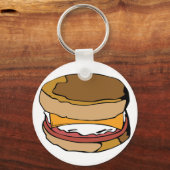 エッグマフィン キーホルダー (正面)